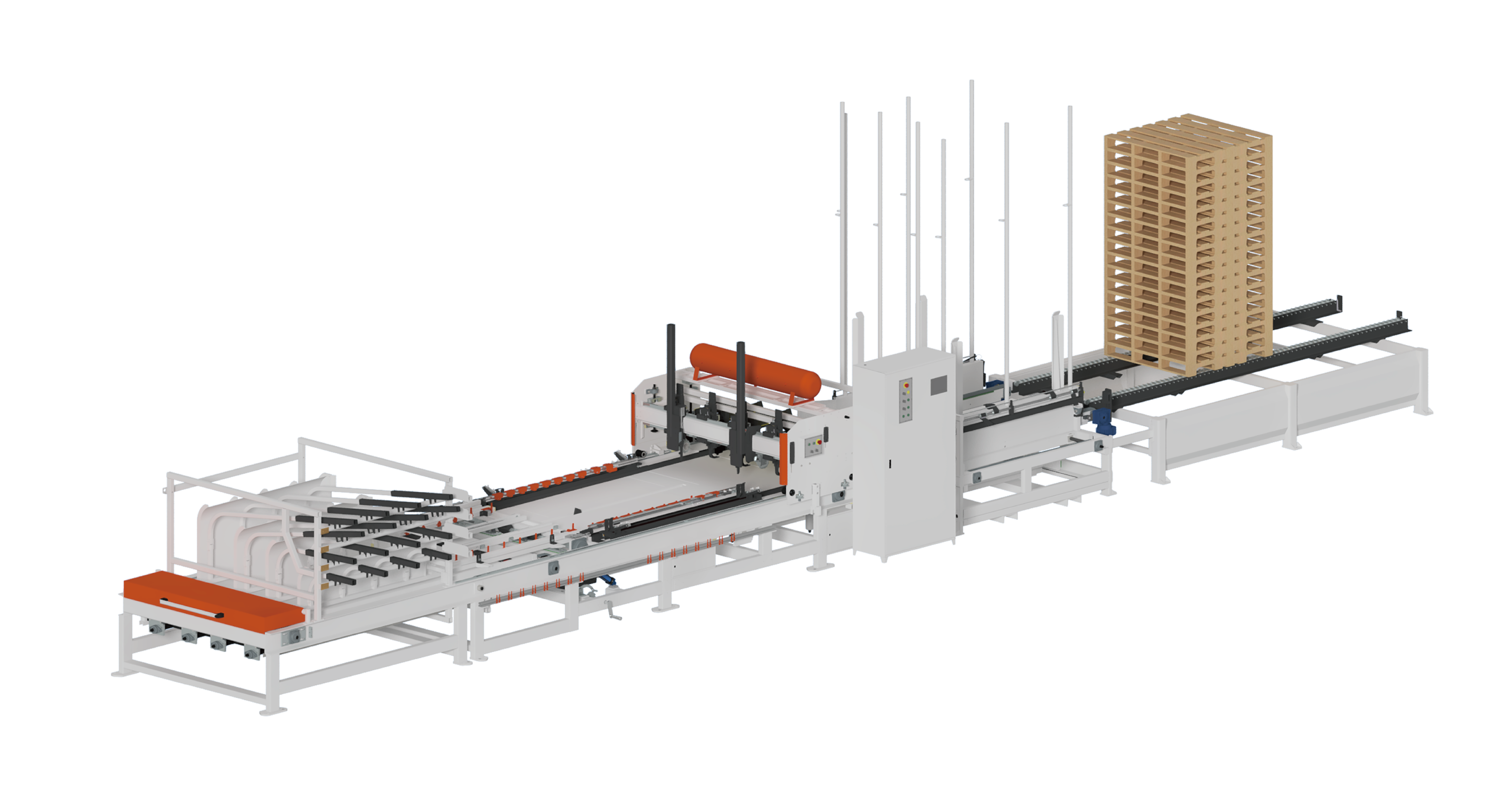 SF9010 Stringer pallet nailing machine