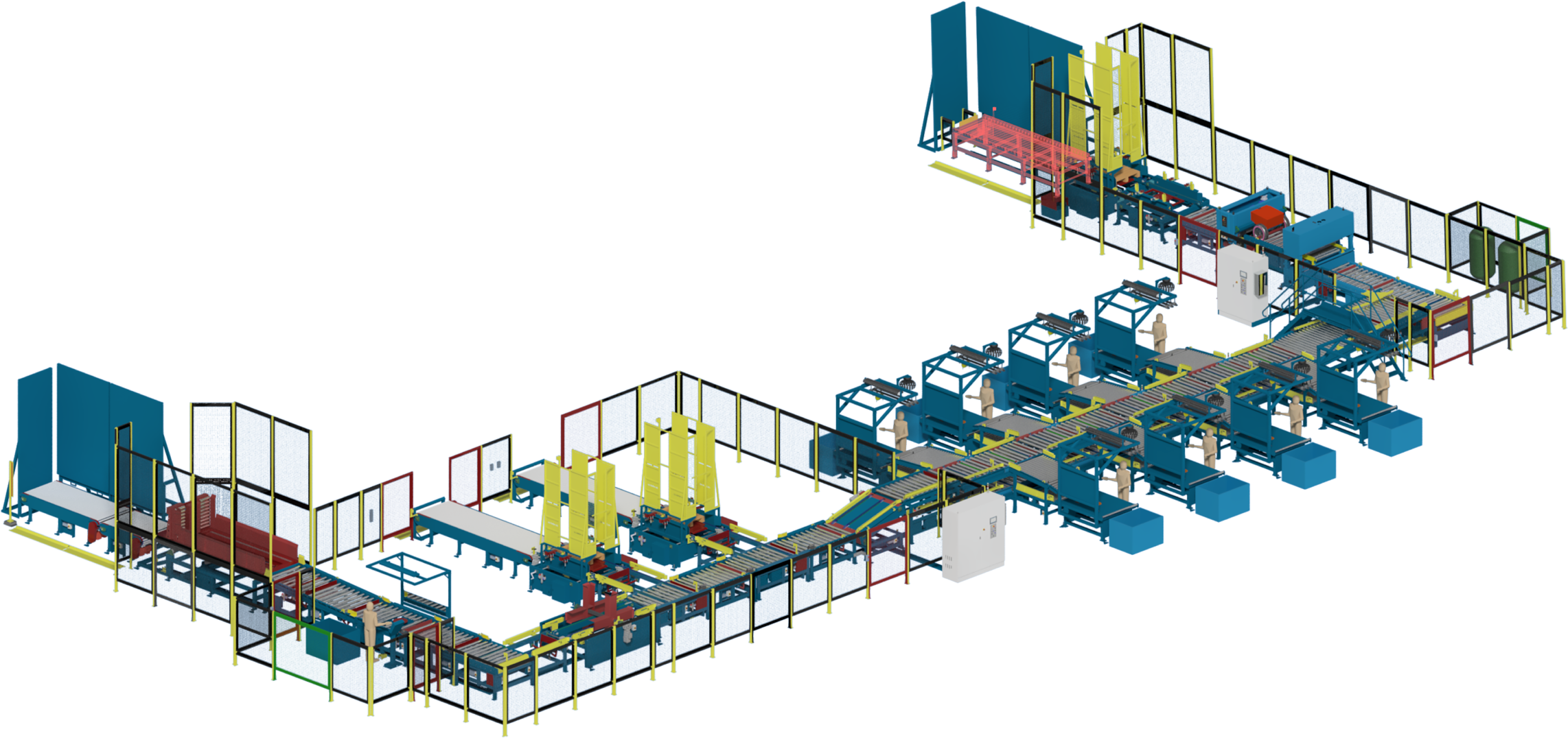 SF5000 Pallet sort & Repair system 