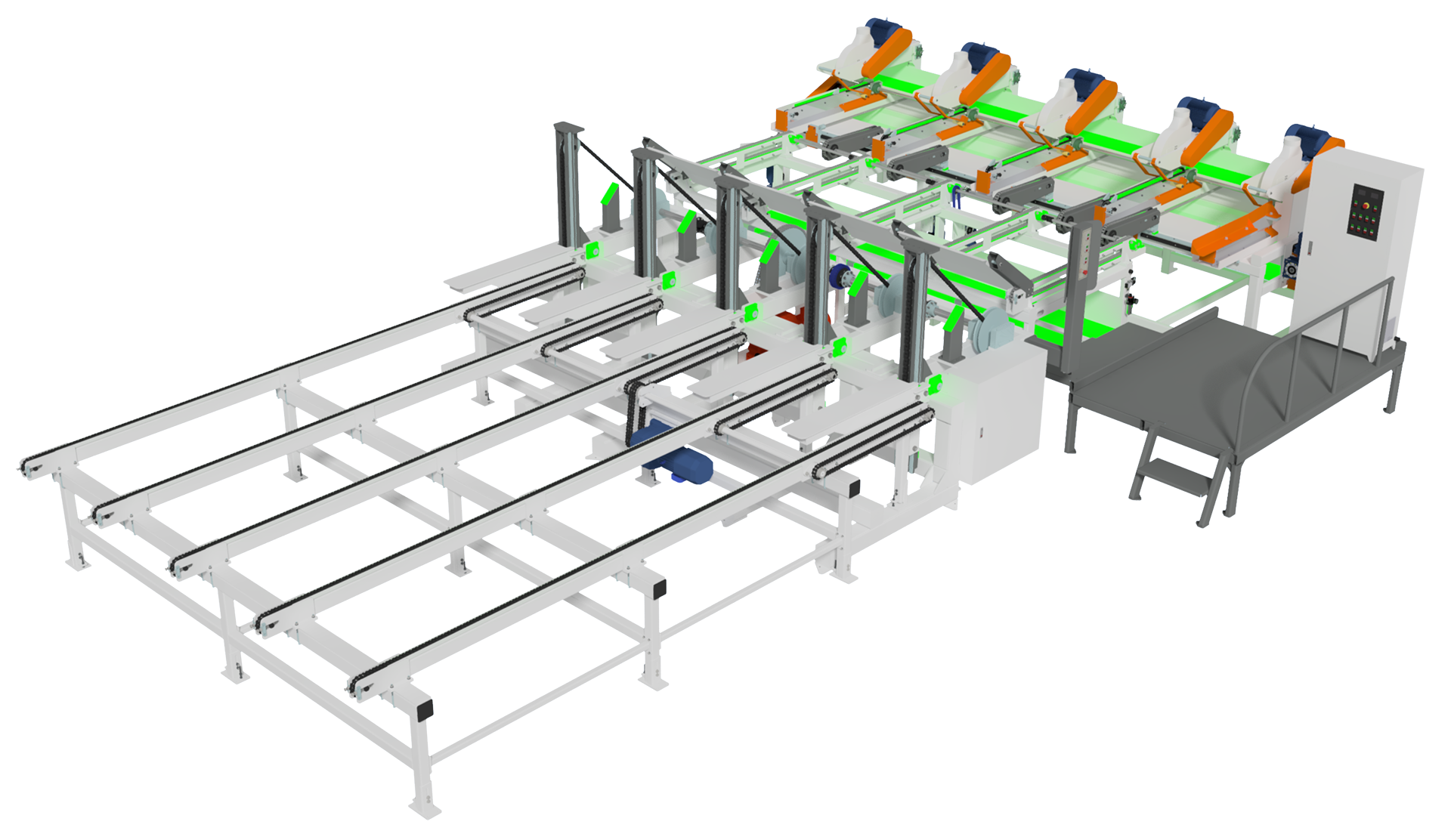 SF8005多頭鋸連線(xiàn)