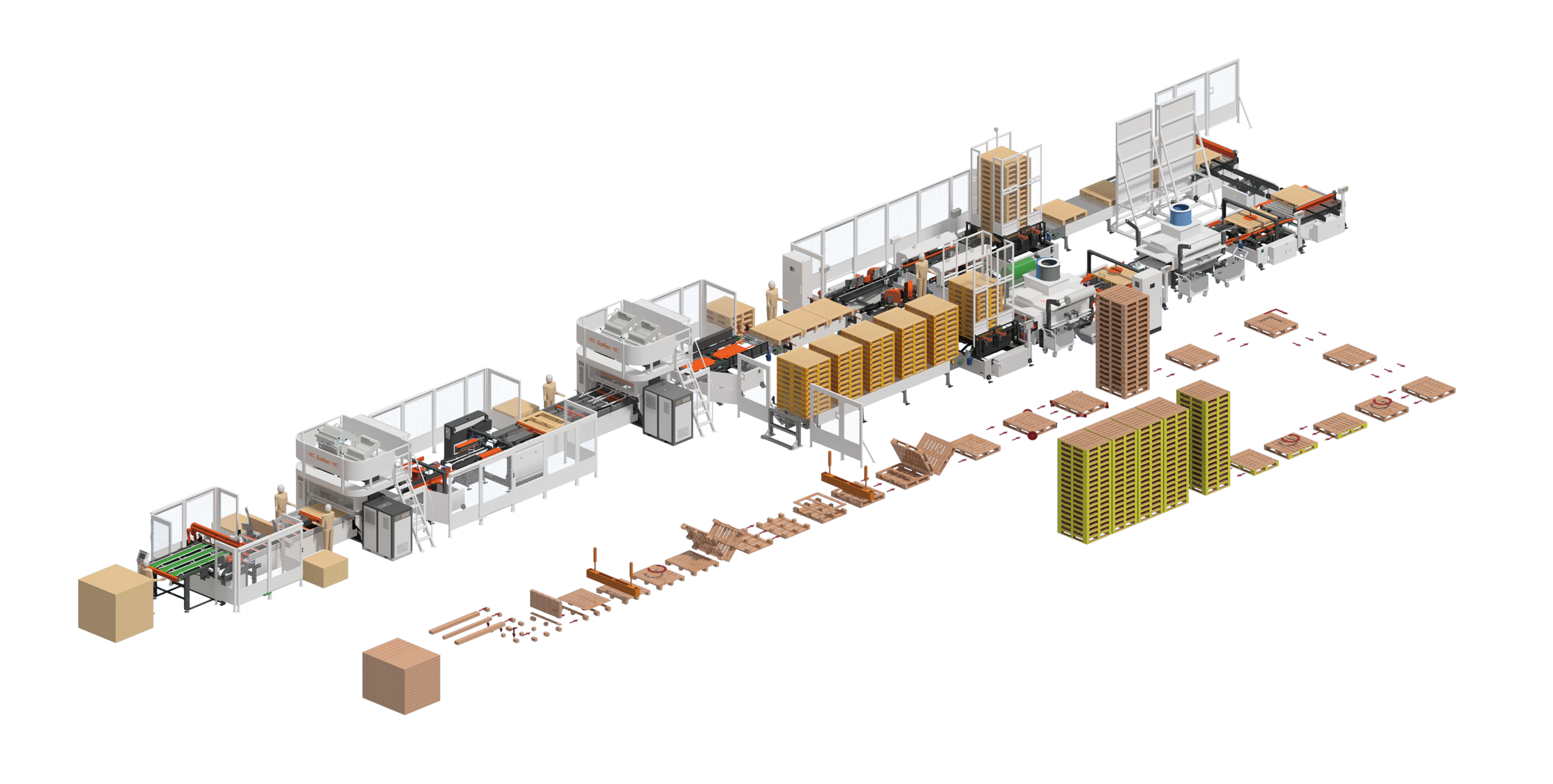 SF1000托盤(pán)噴漆生產(chǎn)線(xiàn)