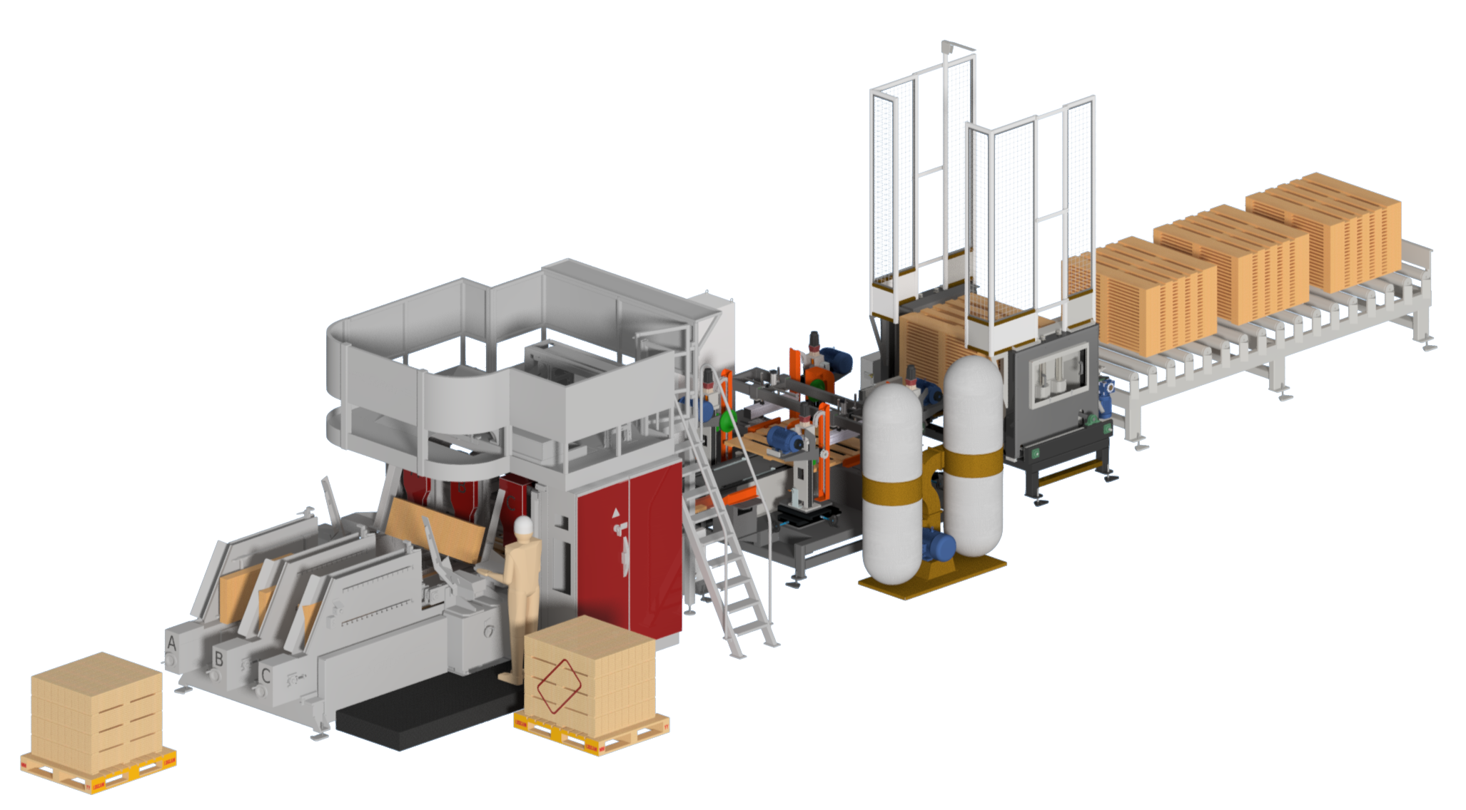 SFCP7面板托盤(pán)打釘線(xiàn)